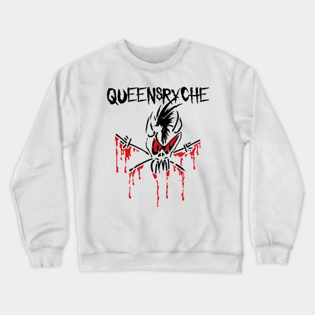 headbang queensryche Crewneck Sweatshirt by potato cast